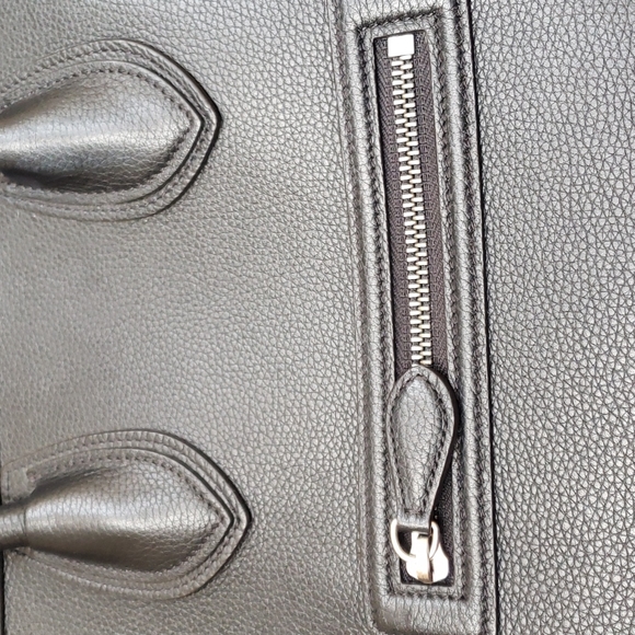 Celine Mini Bag in black pebble - Picture 3 of 14